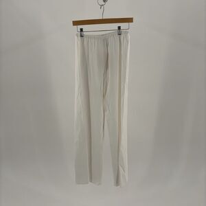 La Ligne Cotton Poplin Colby Pant White